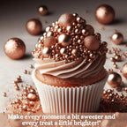 Confect Bronze | Sprinkles Bottle for Decoration Bottle | Grocsy