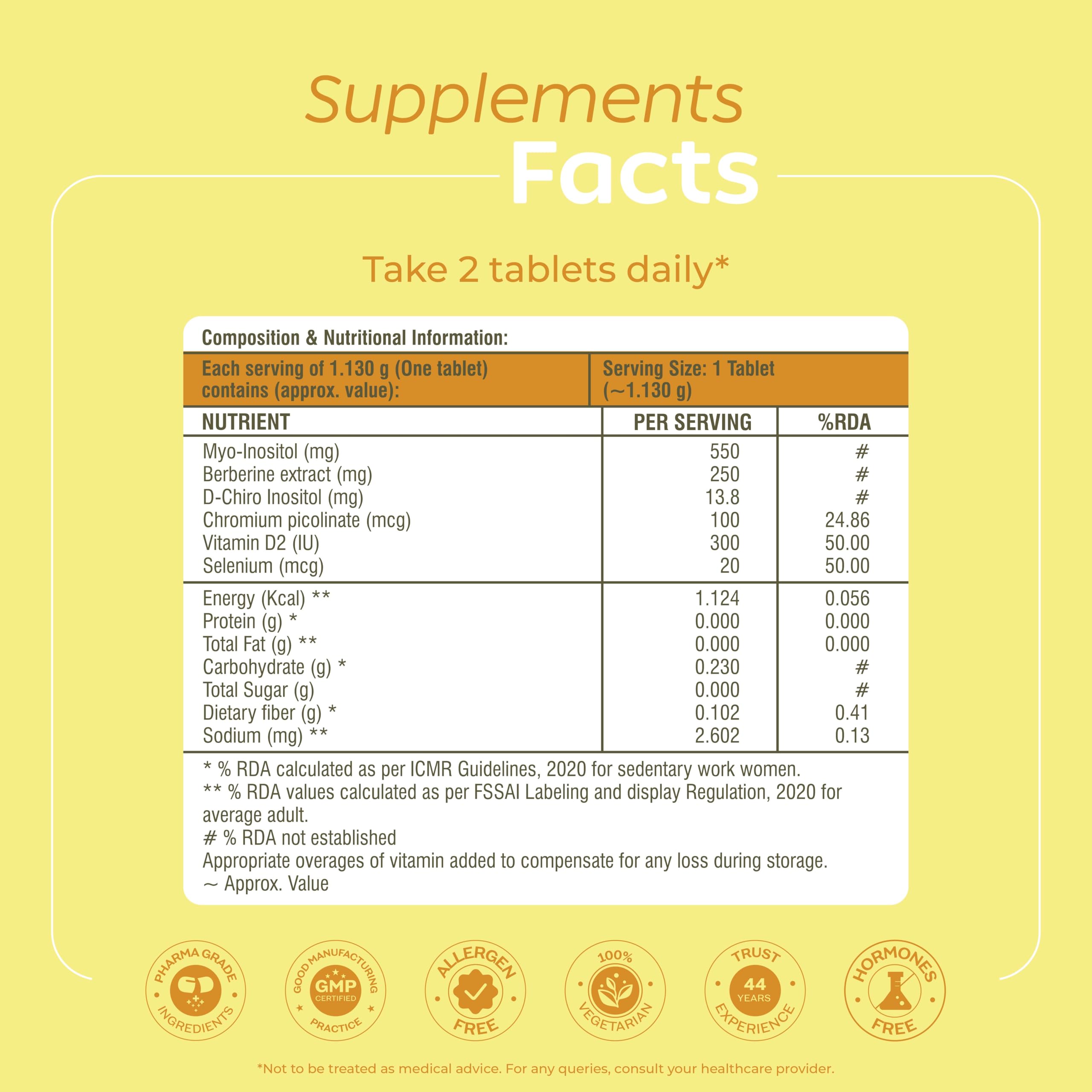 Arth PCOS Support Tablets | Grocsy