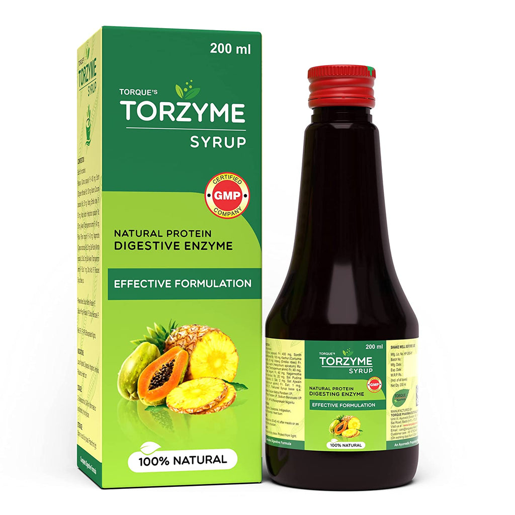 Torque's Torzyme Naural Protein Digestive Enzyme Syrup | Grocsy