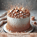 Confect Bronze | Sprinkles Bottle for Decoration Bottle | Grocsy