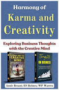 Harmony Of Karma And Creativity: Exploring Business Thoughts With The Creative Mind (Karma & The Creative Mind :: Thoughts On Business) Set Of 2 | Grocsy