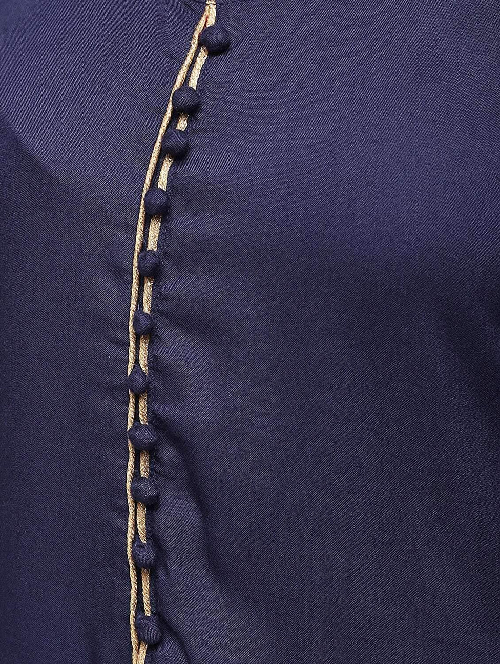 Cheera Straight Kurta With Bell Sleeve Gotta Work Design And Straight Gotta Work Plazo Pant | Grocsy