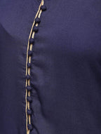 Cheera Straight Kurta With Bell Sleeve Gotta Work Design And Straight Gotta Work Plazo Pant | Grocsy