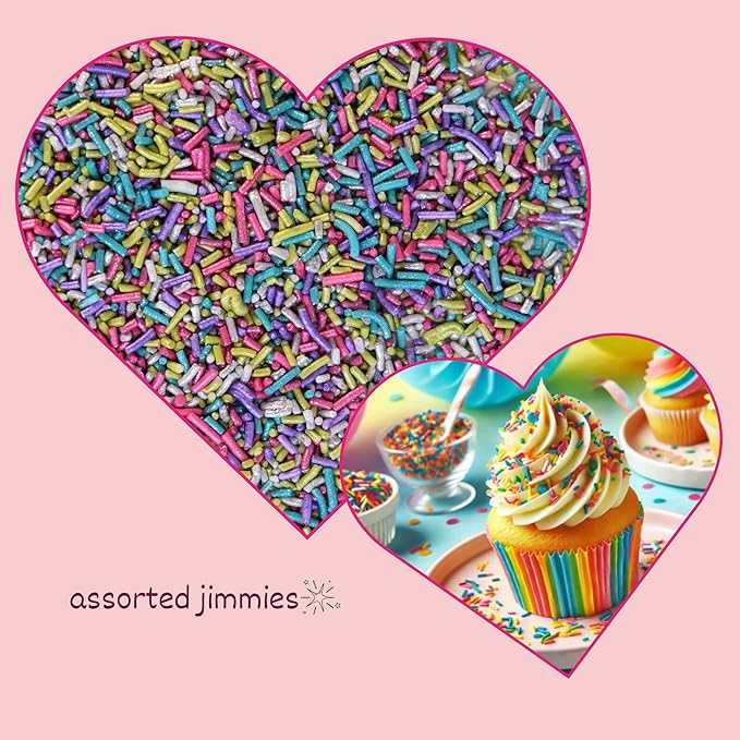 Confect Rainbow Sprinkles for Decoration 15 | Grocsy