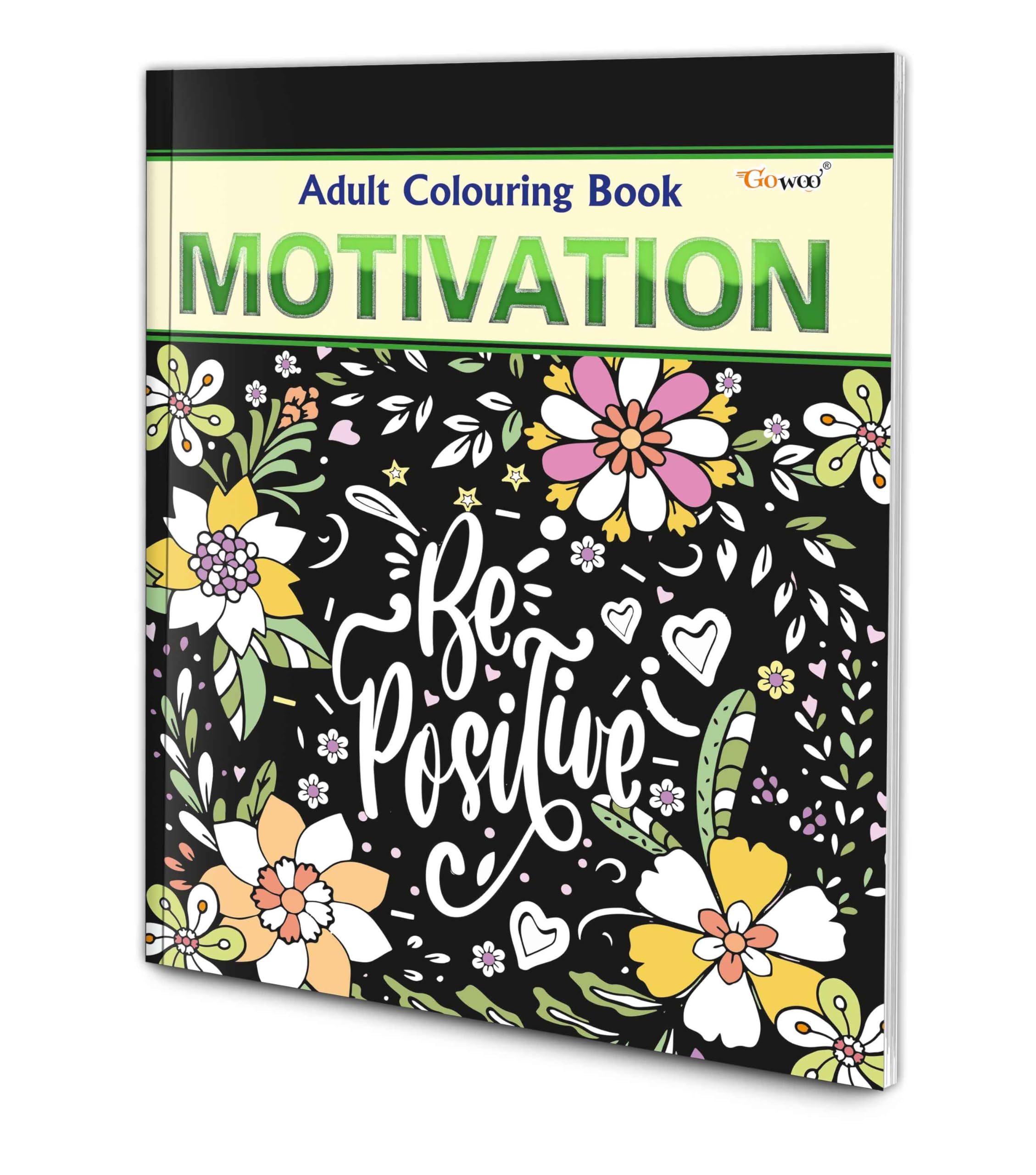 Motivation - Adult Colouring Book : Fun Colouring For Kids And Adults, Creative Coloring Book, Mindfulness Coloring Book, Relaxing Coloring Book | Grocsy