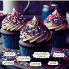 Confect Patriotic Sprinkles for Decoration 08 | Grocsy