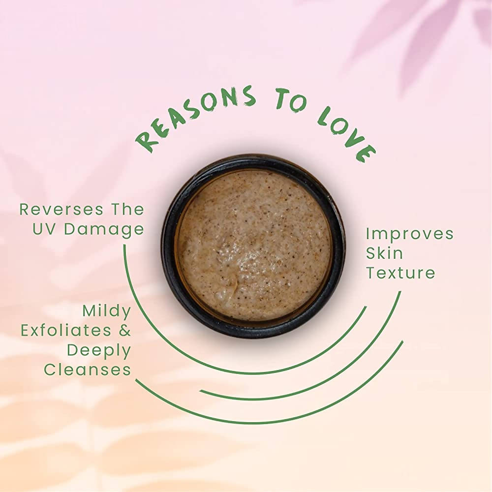 FOY Naturals Walnut and Pumpkin Seed Exfoliating Face Wash | Grocsy