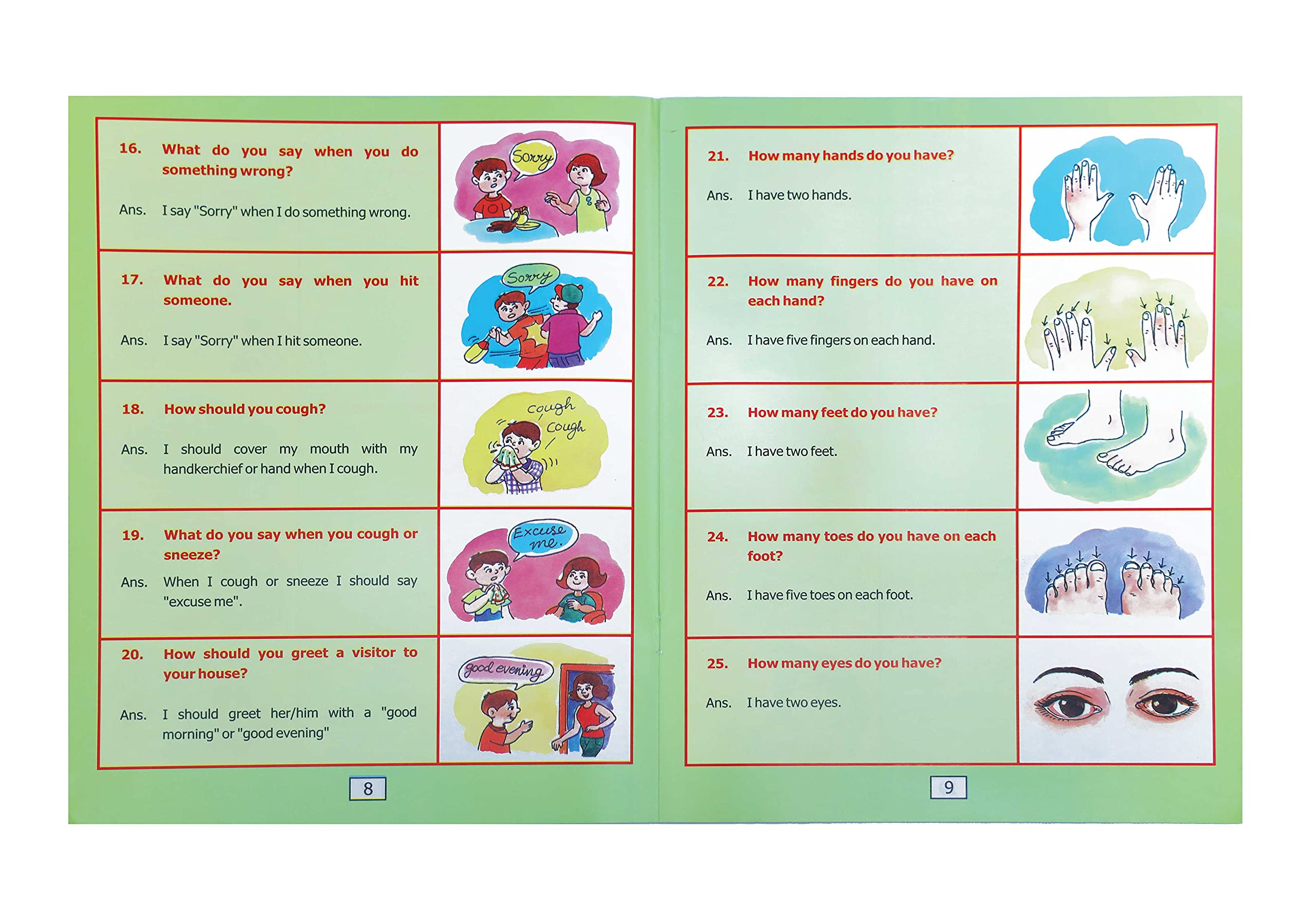 Scholars Hub School Starter Pack- My First School Interview & My Book Of Nursery Rhymes (Set Of 2 Books) (For Ages 2-4) | Cover Basic Questions Asked For School Interview | Helps Child To Read And Learn Nursery Rhymes | Grocsy