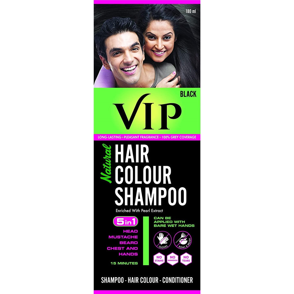 Vip Natural Hair Color Shampoo | Grocsy