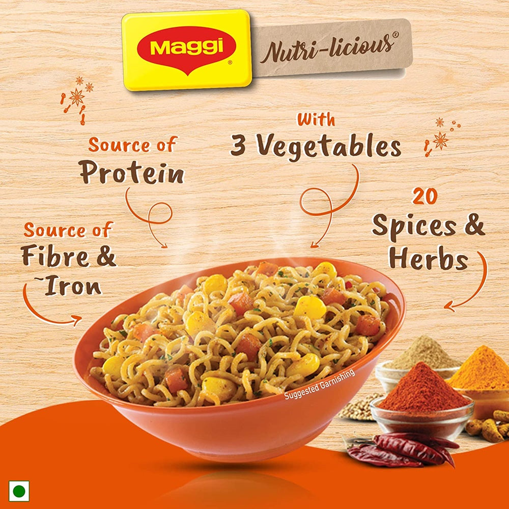 Maggi Nutri-Licious Masala Oats Noodles | Grocsy