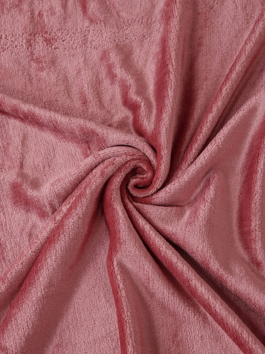 KLOTTHE Rust-Red Abstract Woolen 300TC King Fitted Bedsheet With 2 Pillow Covers | Grocsy
