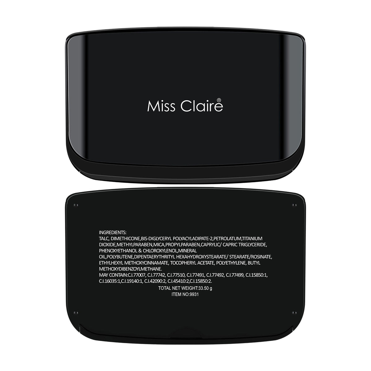 Miss Claire Make Up Palette 9931 (Make Up Kit) | Grocsy