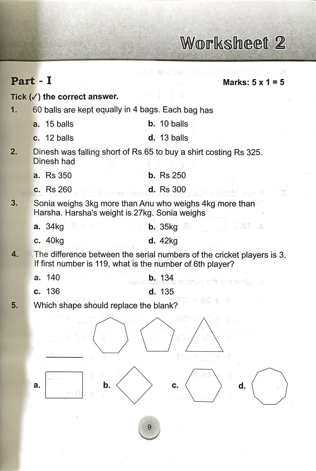 Maths Olympiad Challenger-1. | Grocsy