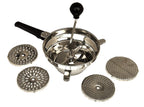 Anjali - CR02 S.S. Crusher Delux (Puran M/C) with 5 Jali, Steel | Grocsy