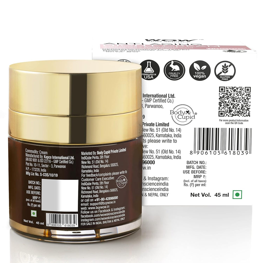 Wow Skin Science Anti Aging Night Cream | Grocsy