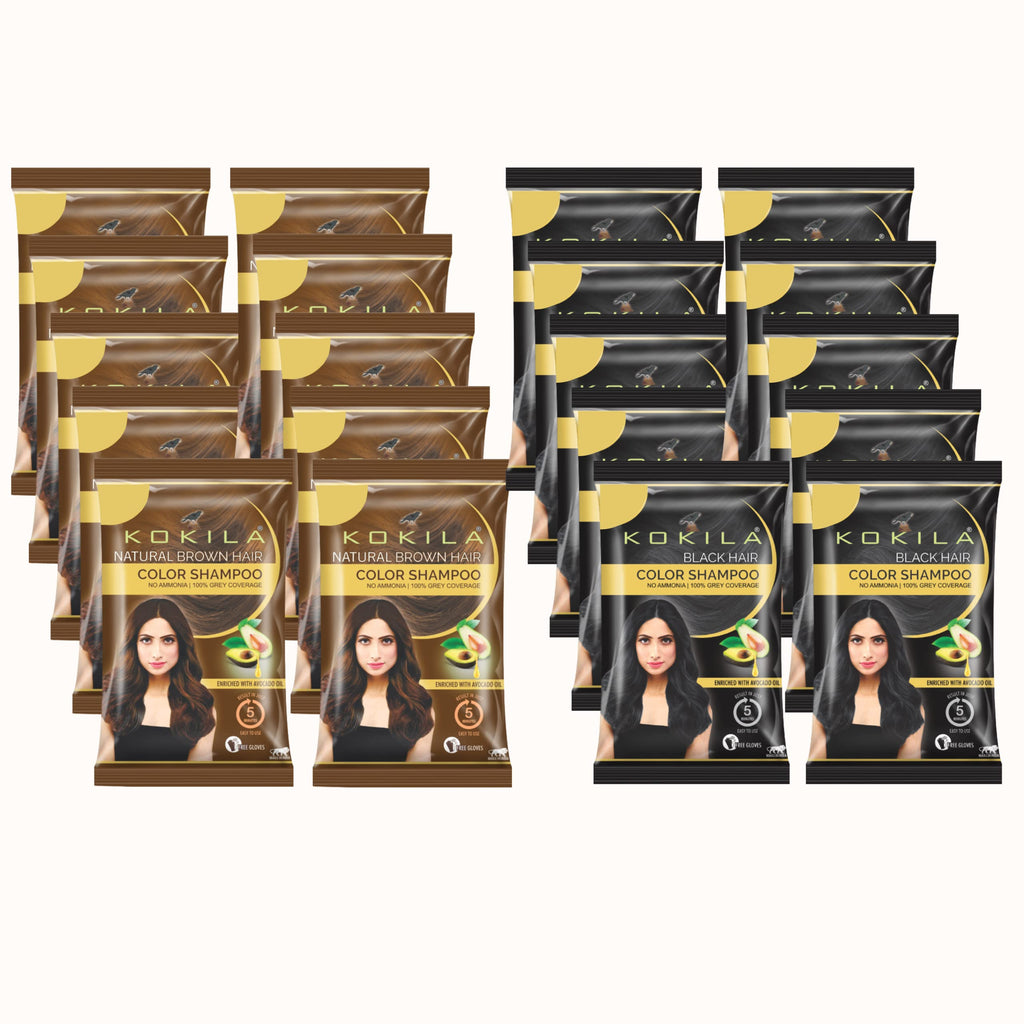 Kokila Color Shampoo/Hair Color For Men & Women | Grocsy