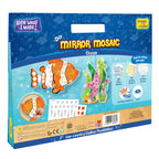 Imagimake Mirror Mosaic Ocean Theme Kids Art Set | DIY Craft Kit with Foil Stickers | Mosaic Kit for Kids | Birthday Gift for Boys and Girls Ages 3-8 | Toys for 4 Year Old Boys | Grocsy
