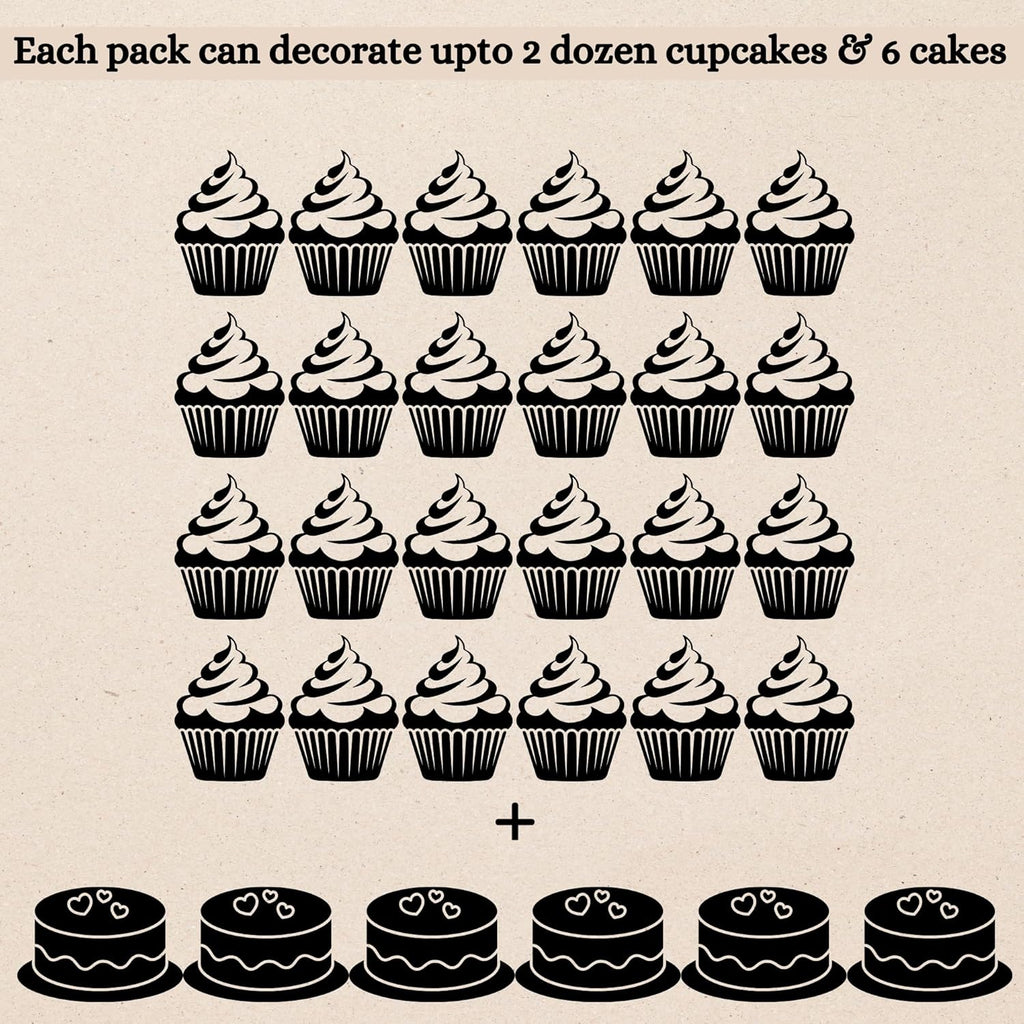 Confect Sprinkles for Cakes & Cupcakes Decoration | USP-20(Copper) | Grocsy