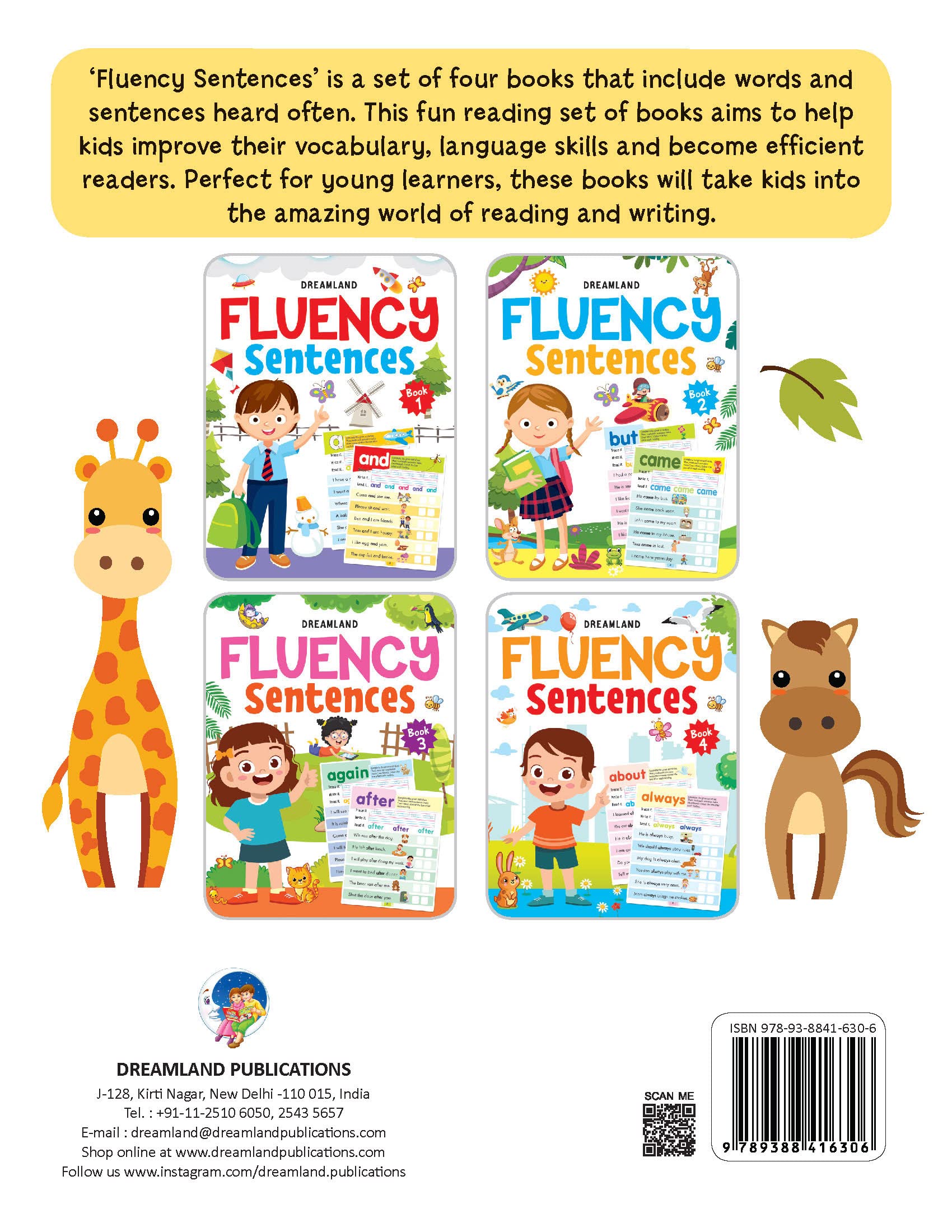 Dreamland Fluency Sentences Book 1 | Grocsy