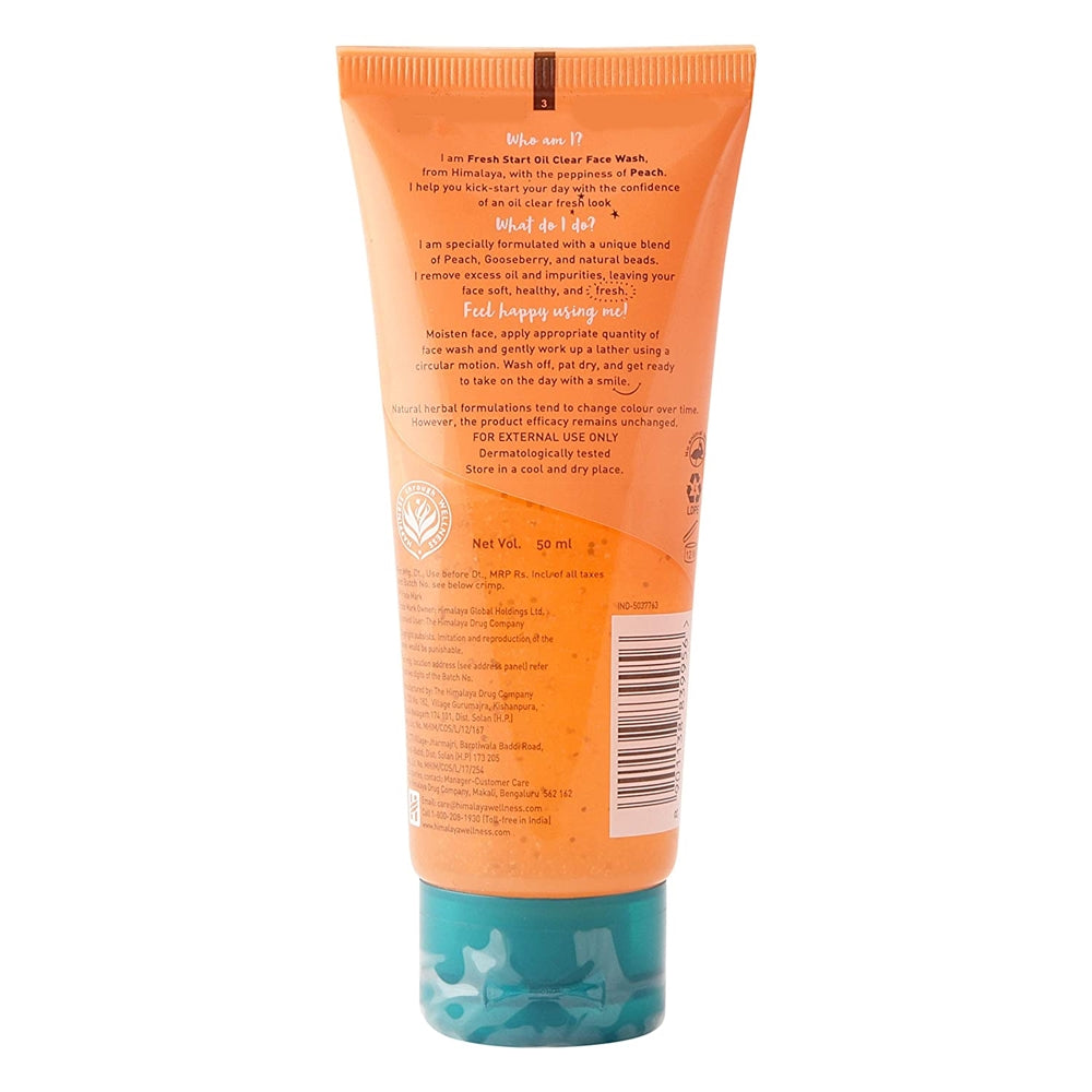 Himalaya - Fresh Start Oil Clear Peach Face Wash | Grocsy