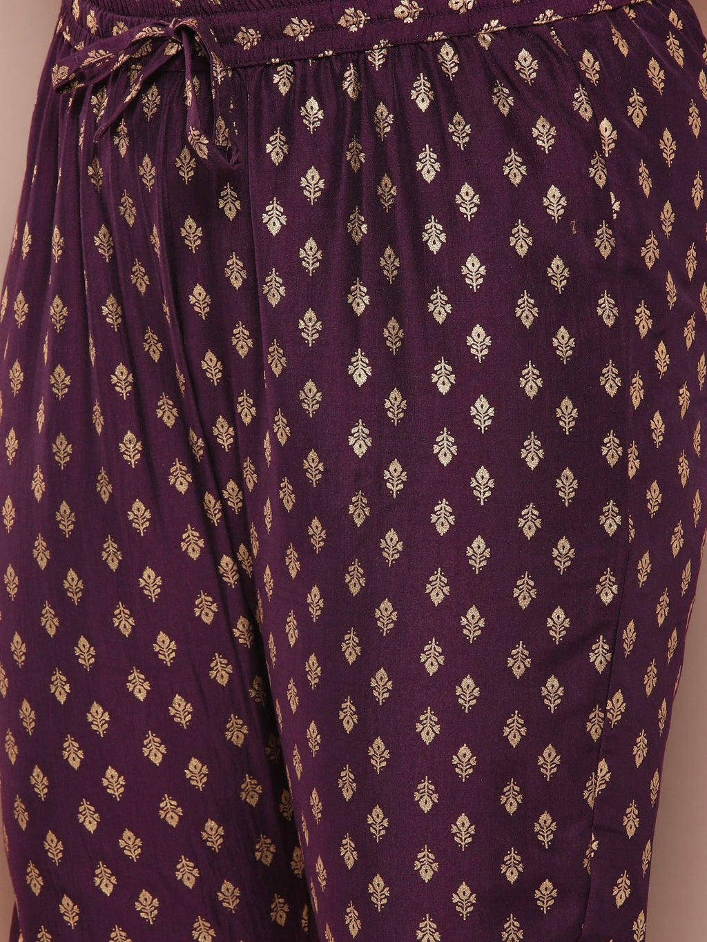 Sztori Plus Size Ethnic Motifs Printed Kurta Set | Grocsy