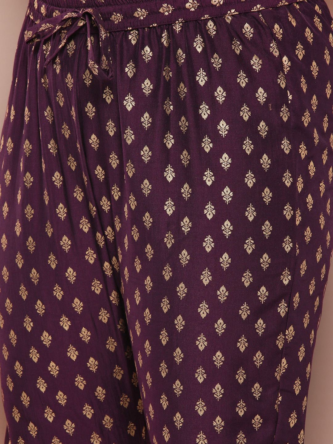 Sztori Plus Size Ethnic Motifs Printed Kurta Set | Grocsy