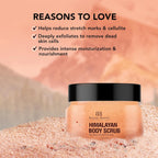 Botanic Hearth Himalayan Body Scrub with Lychee Oil - Natural Exfoliating Body & Face Scrub | Grocsy