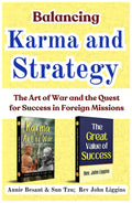 Balancing Karma And Strategy: The Art Of War And The Quest For Success In Foreign Missions [Karma & The Art Of War :: The Great Value Of Success Or Foreign Mission] Set Of 2 Self Help Motivation Books | Grocsy