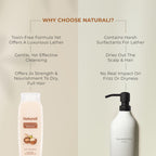 Naturali Daily Strength & Nourish Shampoo with Rice Water & Macadamia Nut Oil | Grocsy