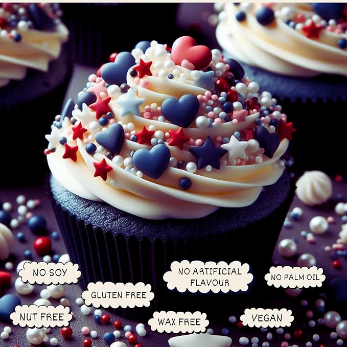 Confect Patriotic Sprinkles for Decoration 06 | Grocsy