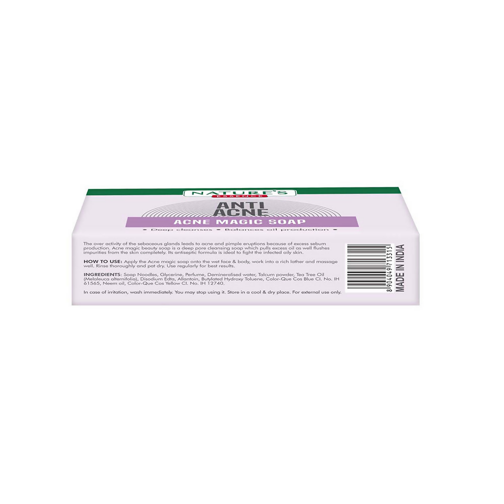 Nature's Essence Anti Acne Magic Soap | Grocsy