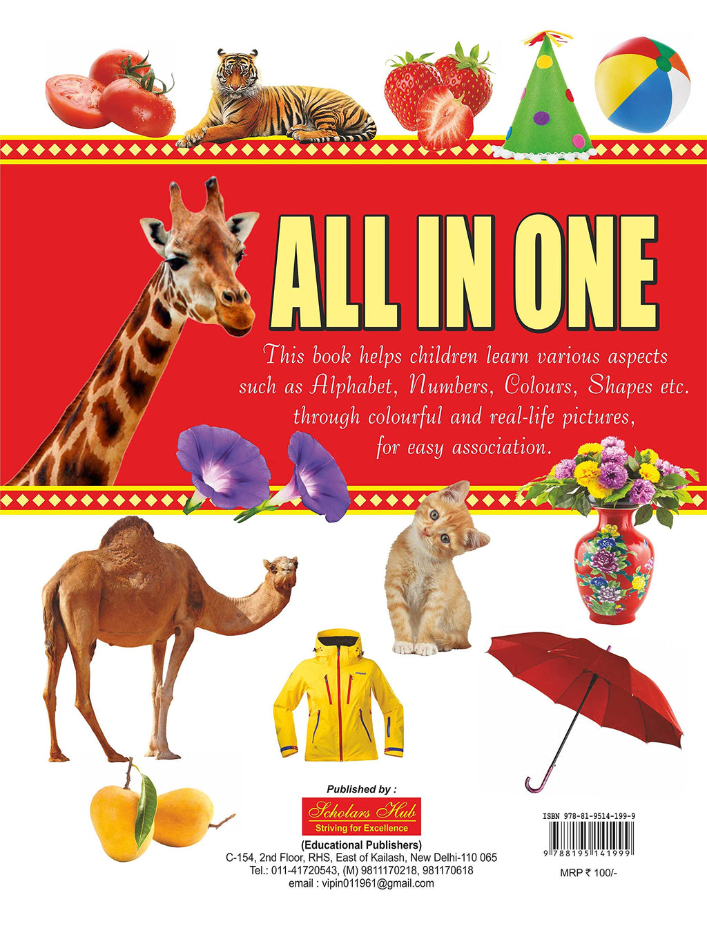 All In One Picture Book (For Ages 1-4) | Grocsy