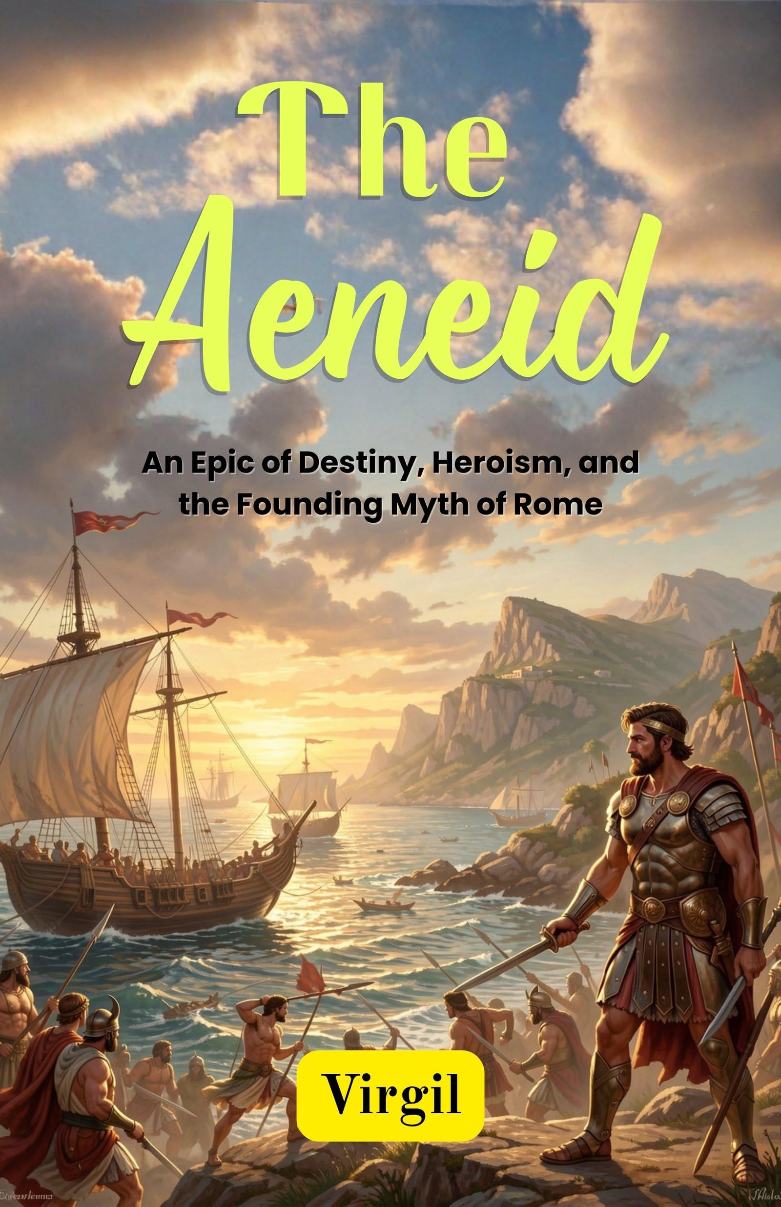 The Aeneid: An Epic Of Destiny, Heroism, And The Founding Myth Of Rome (Classical Epic Poetry Collection) | Grocsy