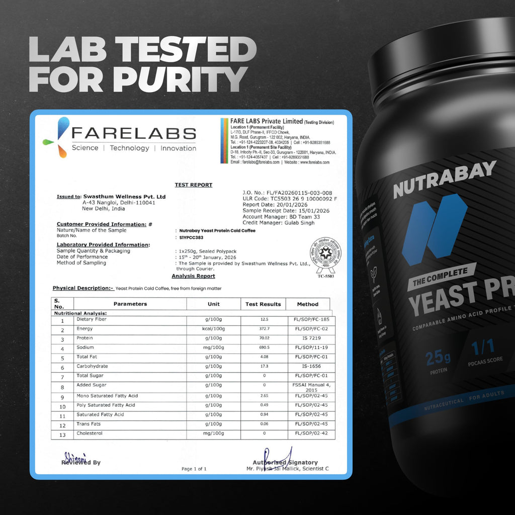 Nutrabay Yeast Protein Powder | Grocsy