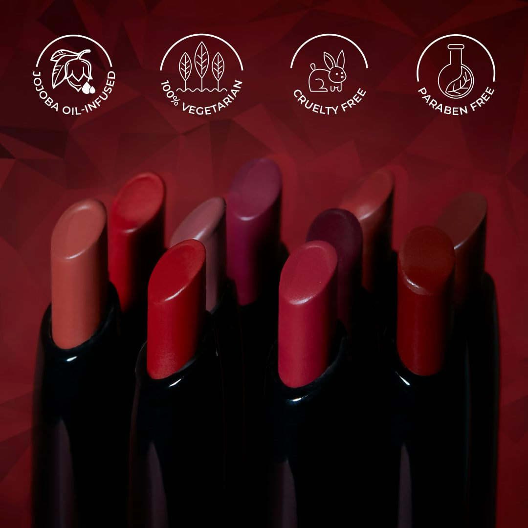 Sugar Cosmetics Matte Attack Lipstick, Transferproof & Smudgeproof - Plums N Roses | Grocsy