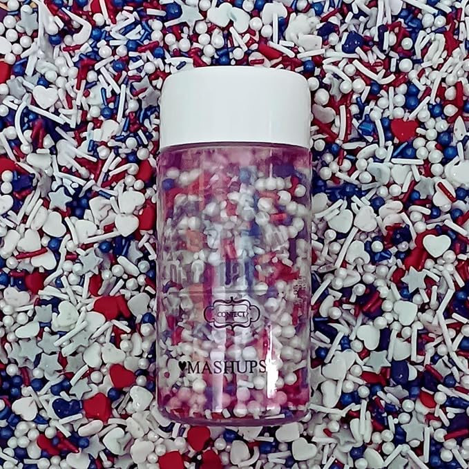 Confect Patriotic Sprinkles for Decoration 01 | Grocsy