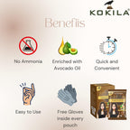 Kokila Insta Shampoo Hair Colour For Men & Women | Grocsy