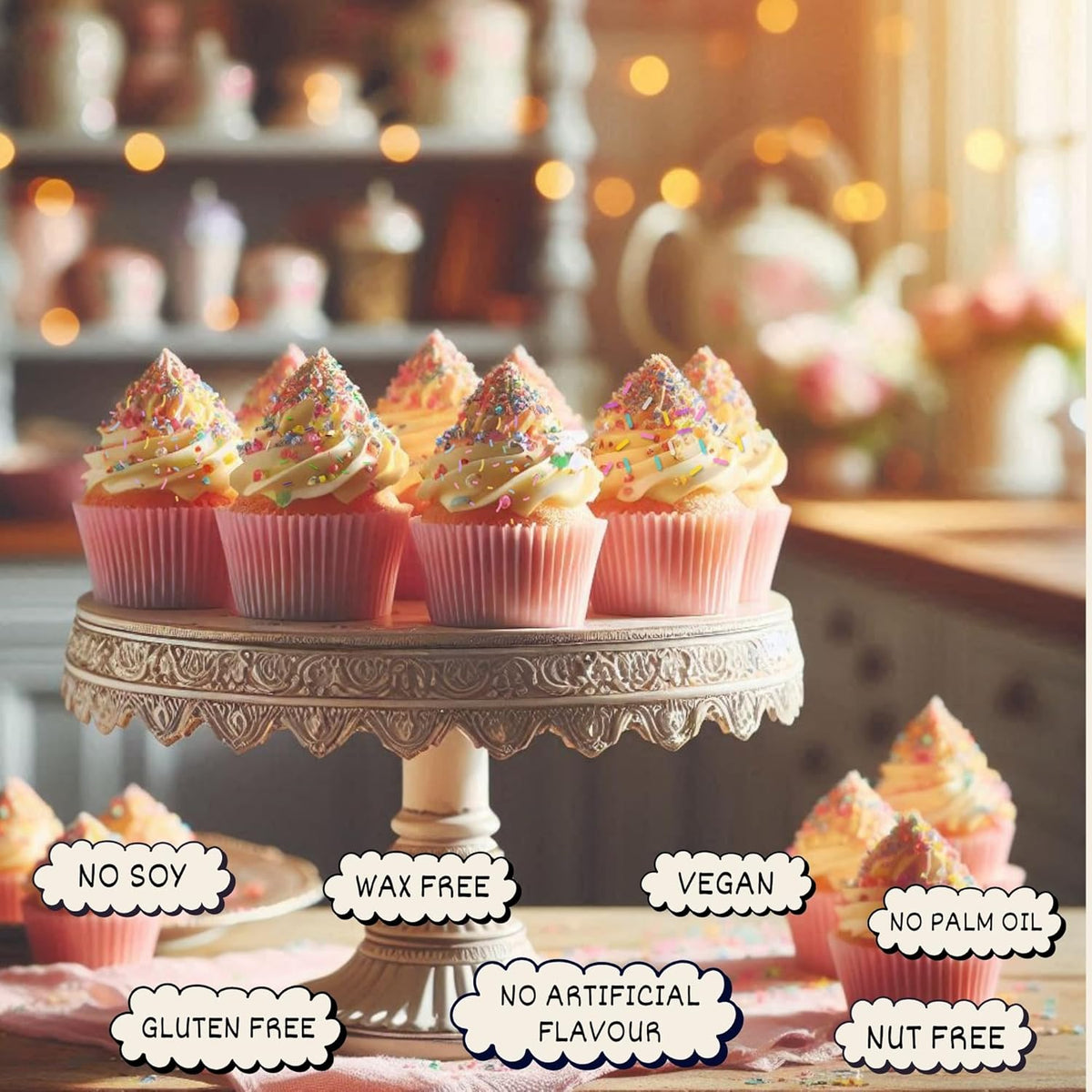 Confect Rainbow Sprinkles for Decoration 05 | Grocsy