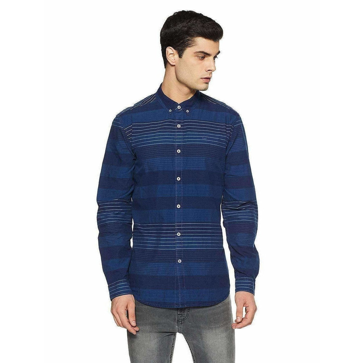 Lee Men's Checkered Slim Fit Casual Shirt | Grocsy