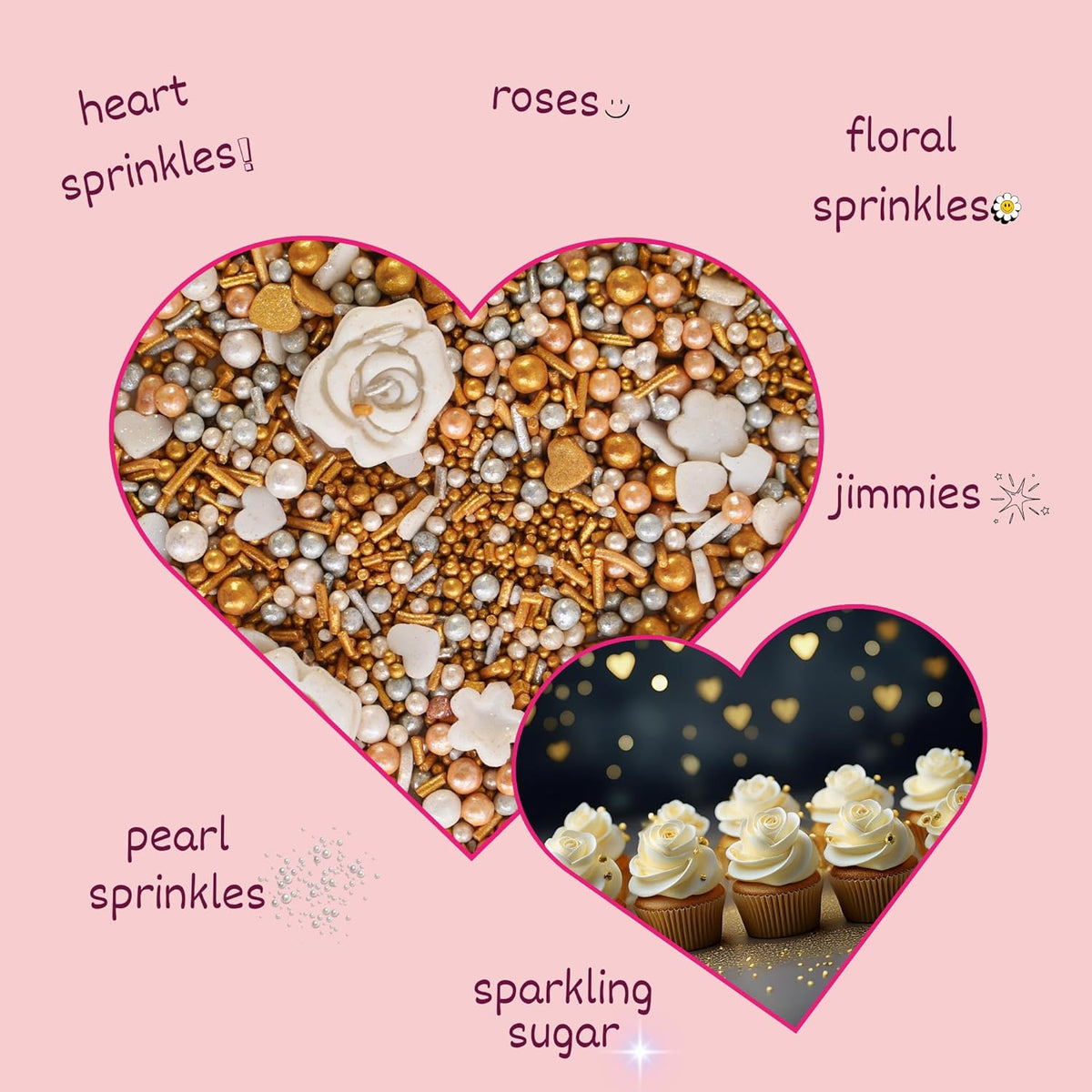 Confect Mother's Day Sprinkles for Decoration 03 | Grocsy