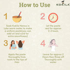 Kokila 100% Natural & Herbal Henna Mehandi Powder With 6 Ayurvedic Herbs, Organic Hair Colour | Grocsy