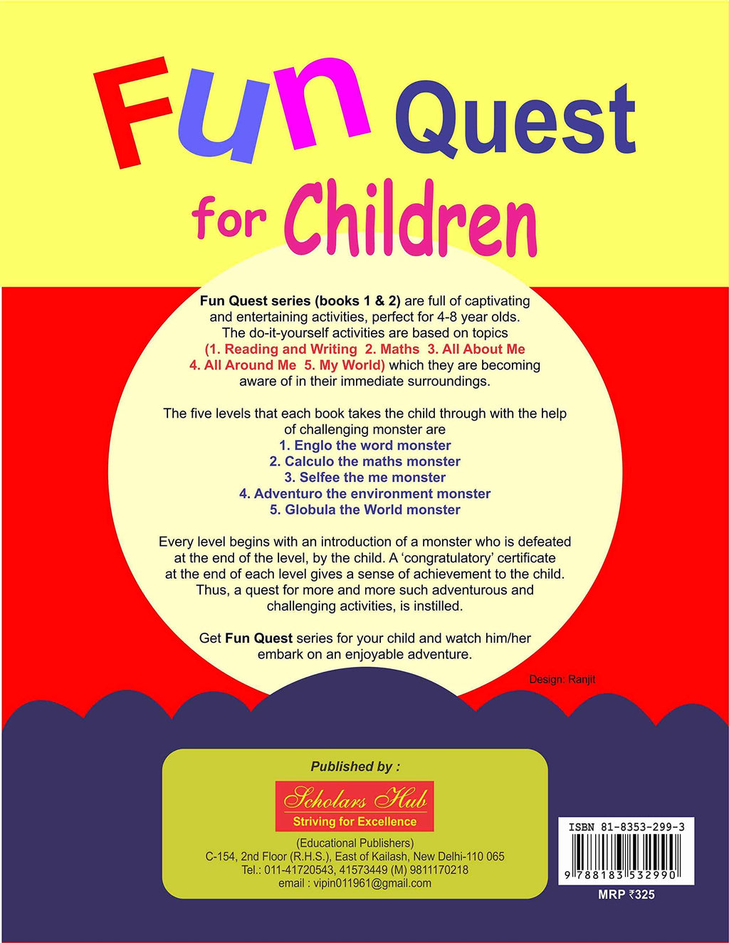 Fun Quest For Children-1.( Ages 4-6) | Grocsy
