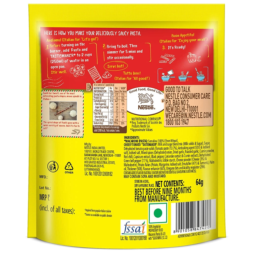 Nestle Maggi Pazzta | Grocsy