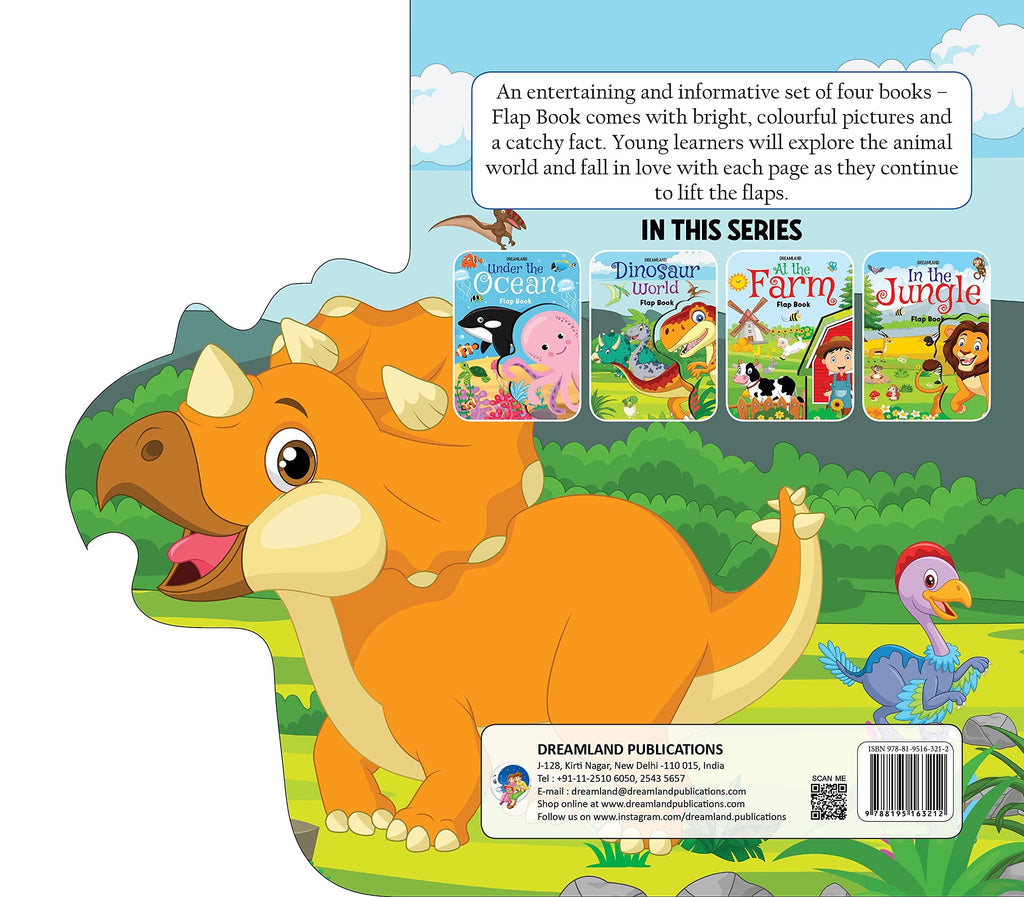 Dreamland Flap Book- Dinosaur World | Grocsy