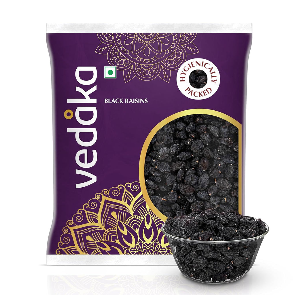 Vedaka Premium Black Raisins | Grocsy