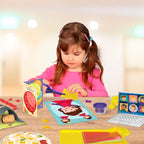 Imagimake My First Craft Kit | 25 Craft Activities in Scissor Skills Activity Book | Toddler Arts and Crafts for Kids Ages 3,4,5,6 | Toddler Girls Toys | Perfect Gifts for 3 Year Old Girl and Boy | Grocsy