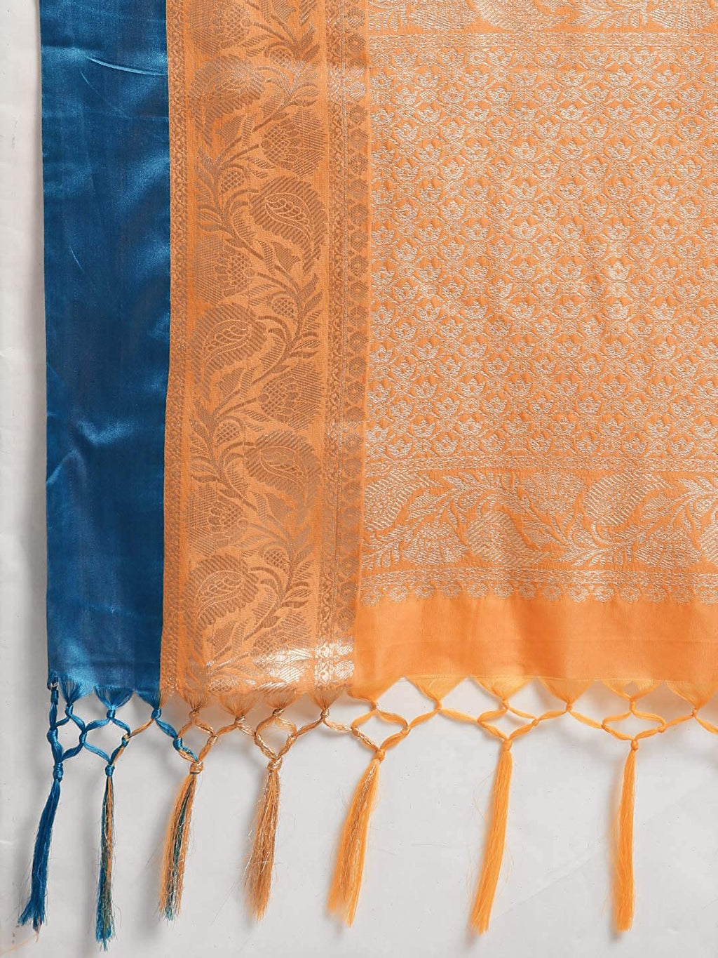 Varkala Silk Sarees Women'S Banarasi Katan Silk Saree With Blouse Piece | Grocsy