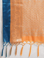 Varkala Silk Sarees Women'S Banarasi Katan Silk Saree With Blouse Piece | Grocsy