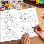 Grand - 365 Colouring Book :- Learn With Colouring, Creative Learning For Toddlers, Preschool Colouring Book, Educational Book For Kids, Toddler Fun Book, Simple Colouring Book For Kids | Grocsy
