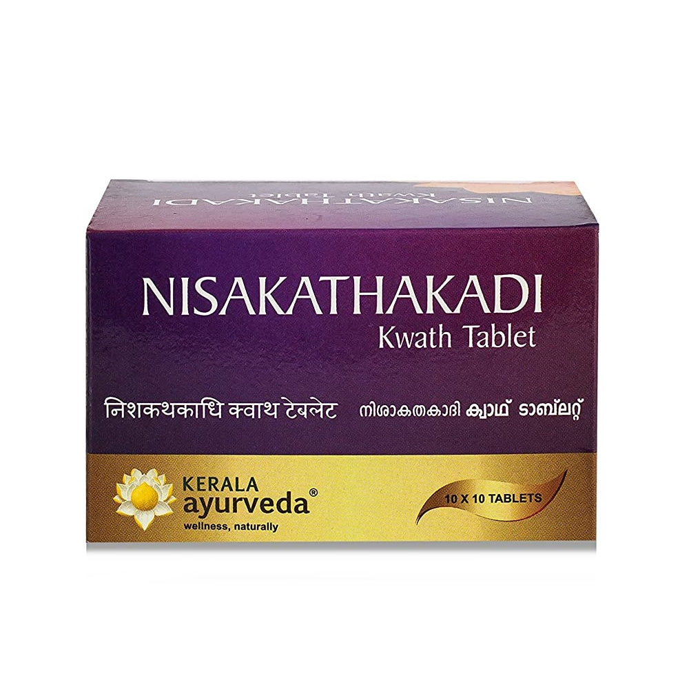 Kerala Ayurveda Nisakathakadi Kwath Tablet | Grocsy